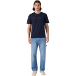 Champion Men's SS Tee Navy Blue 222992 BS501 sötétkék férfi póló 222992BS501