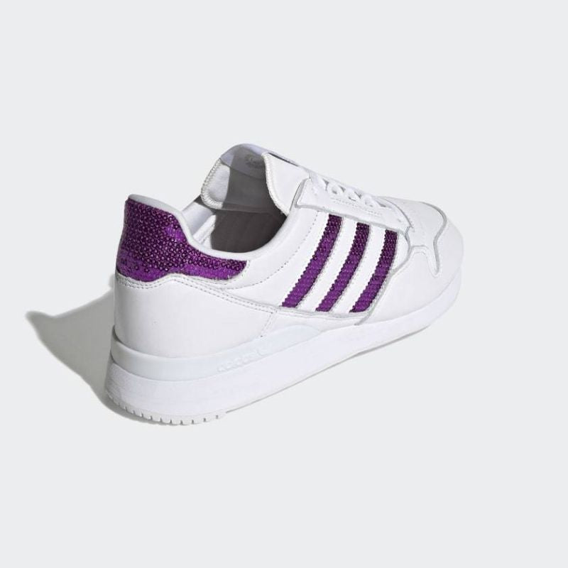 Adidas Originals ZX 500 Cloud White/Shock Purple women's - G55663 36 a utcai cipő