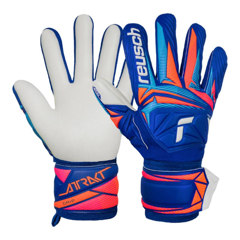 Attrakt Grip Junior Blue 5672815-4126 Children's Goalkeeper Gloves kék kapuskesztyű