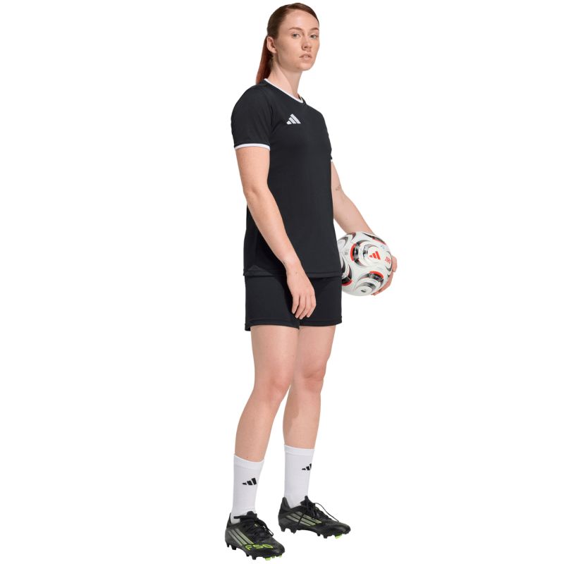 Adidas Entrada 26 Jersey Women's T-Shirt Black 2xs női póló JZ2492