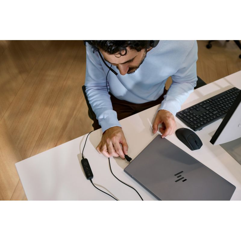 HP Poly Mission 425 Stereo USB Wired Headset