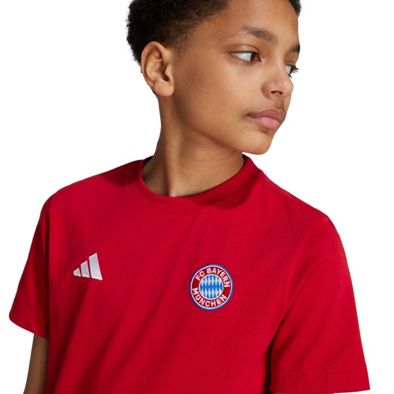 adidas FC Bayern Munich Kids' T-shirt Red IT4138 Egyéb