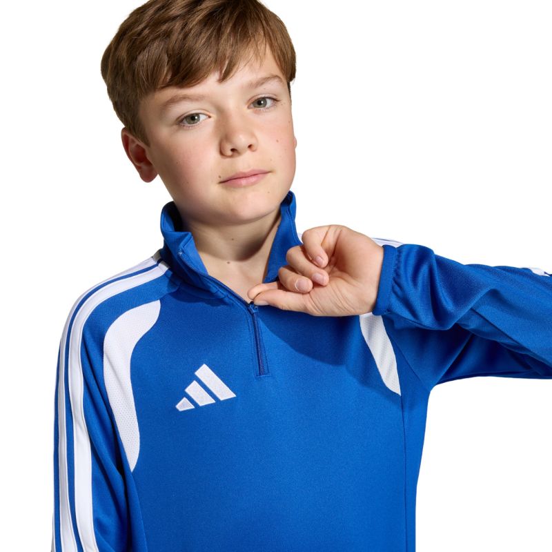 adidas Tiro 26 League Training Top Blue and White JY7162 Kids' Sweatshirt 104cm pulóver
