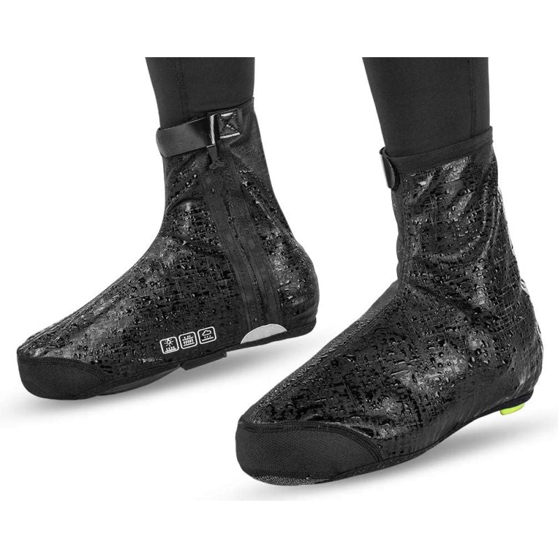 Rockbros shoe covers black fekete protectors and knee pads