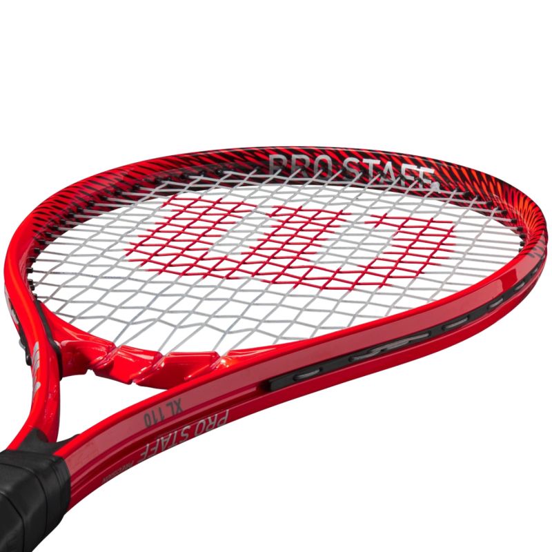 Wilson Pro Staff Precision XL 110 4 3/8 Tennis Racket Red WR171410U3 General