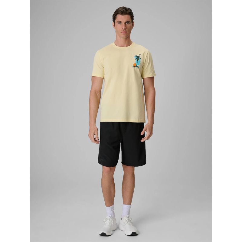 4F Men's regular printed T-shirt póló 4FRSS26TTSHM4301-73S