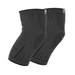 DBX Bushido Elastic knee braces - set of 2 | fekete strippers, sleeves, sets