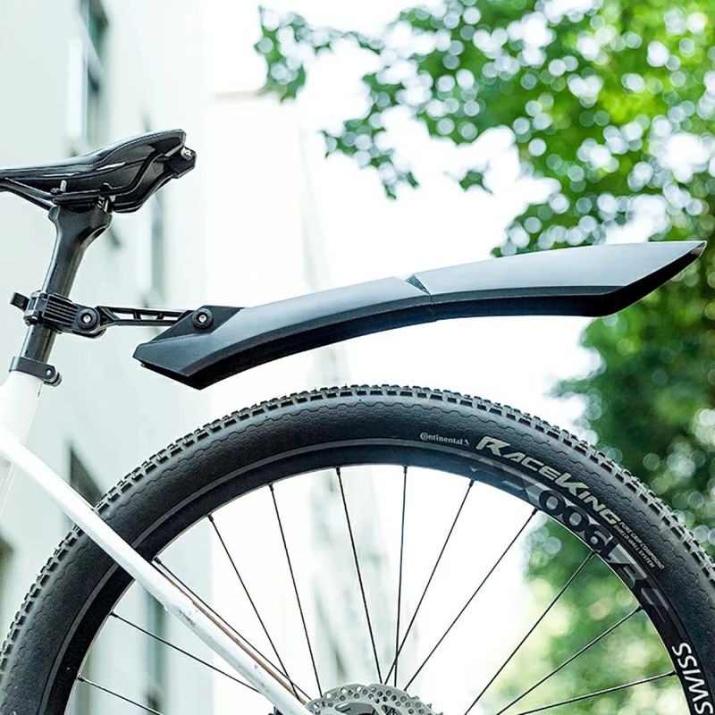 Rockbros FK-870 bicycle fenders with quick-release system, adjustable - black