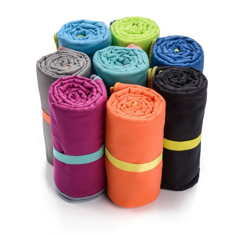 Meteor XL towel 110 x 175 cm black uniw towels
