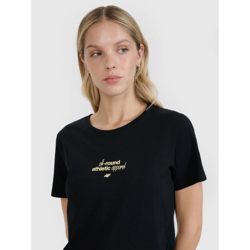 Women's regular printed T-shirt 4F 4FRSS25TTSHF2786-20S póló