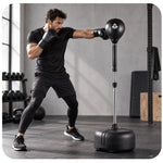 DBX Bushido Standing boxing for adults, adjustable, reflex | fekete labda TLS-NK