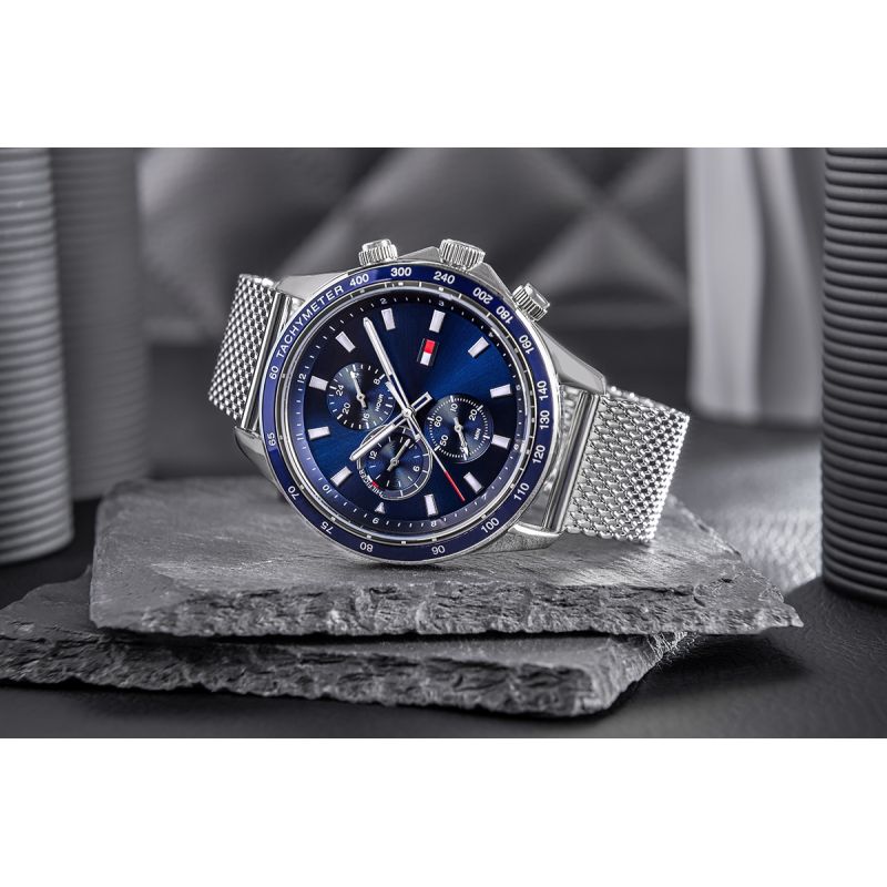Tommy Hilfiger Miles 1792018 Men's Watch + BOX pulóver