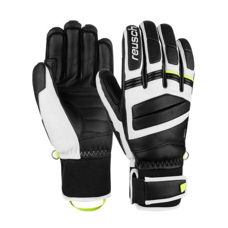 Reusch Master Pro gloves size 9 black-white-yellow General