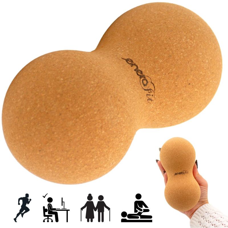 DOUBLE CORK MASSAGE BALL 7. ENERO FIT
