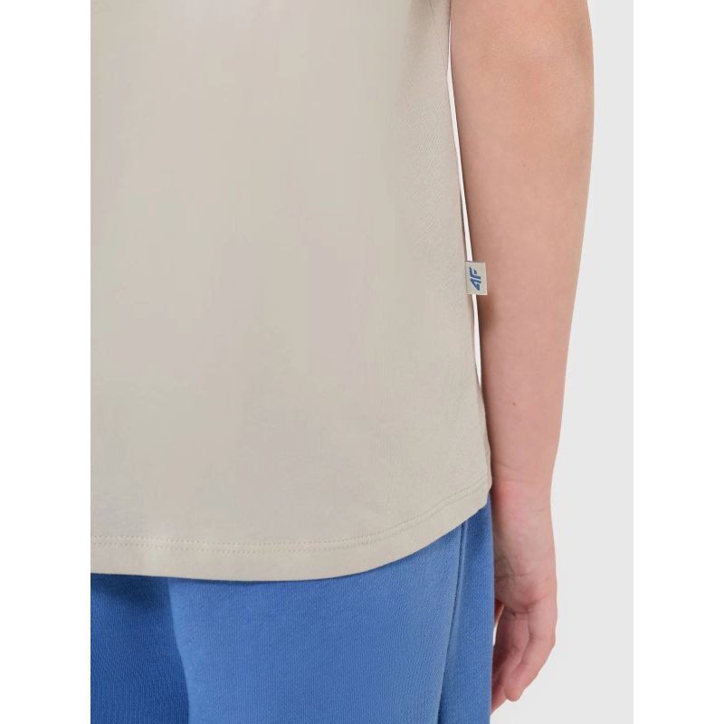4f Boy's cotton T-shirt 4FJWSS25TTSHM2186-12S Ruházat