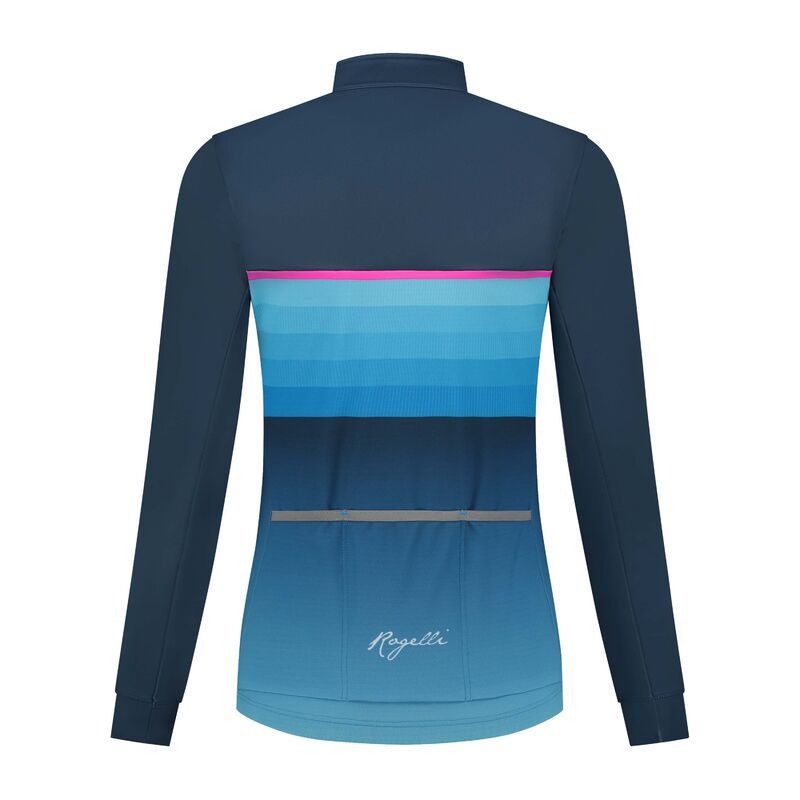 Rogelli IMPRESS II women's blue- rózsaszín dzseki