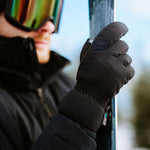 Meteor Nevis S winter gloves black uniw kesztyű