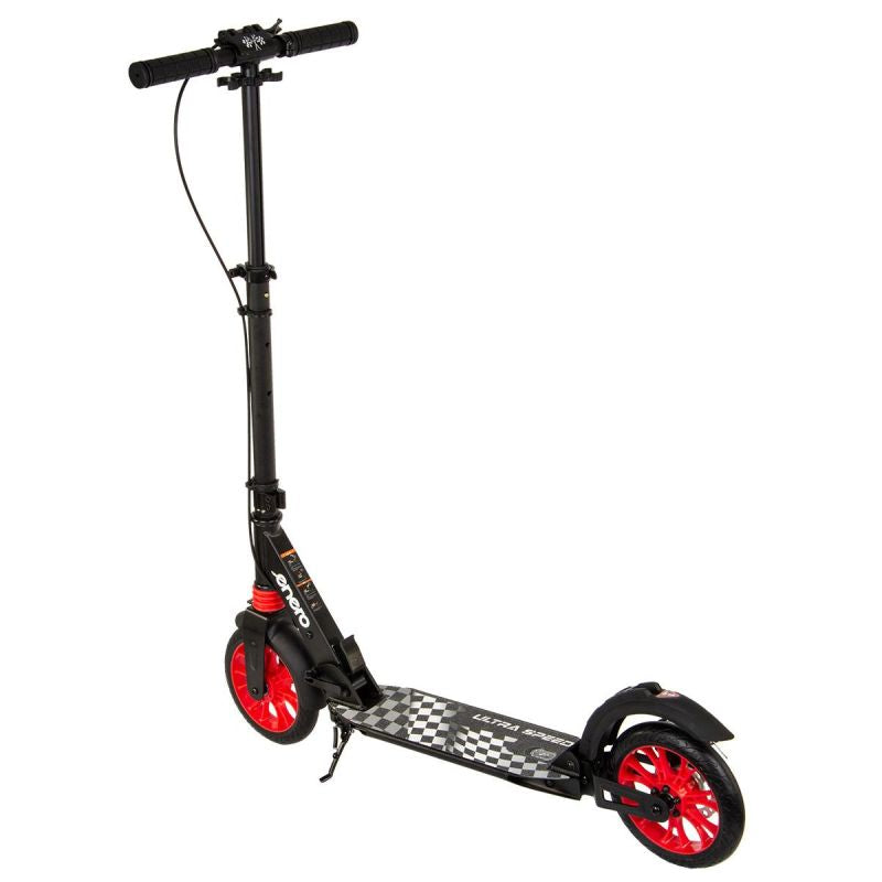 Enero Ultra Speed Scooter 200mm With Disc Brake Black fekete scooters