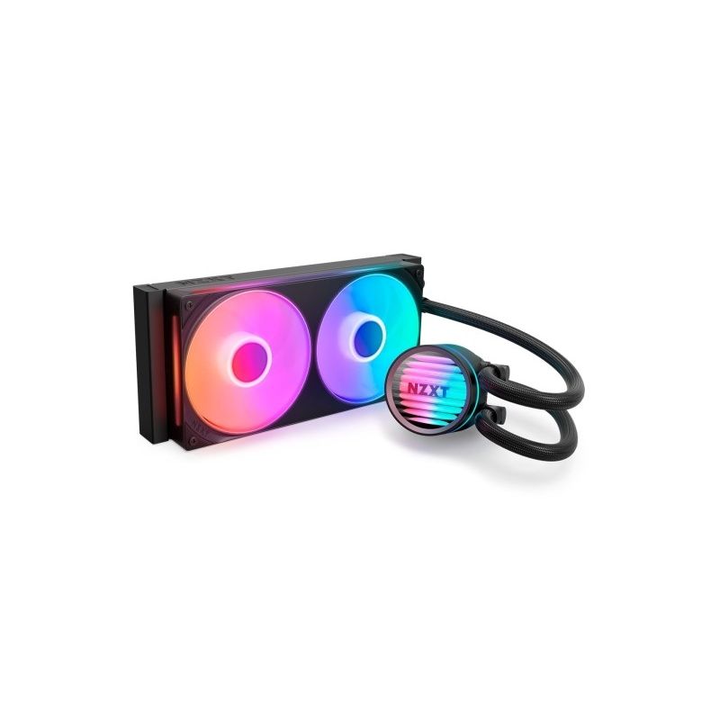 NZXT Kraken Core 240 RGB Processor Liquid Cooling Kit 12cm 1 pc. fekete futócipő