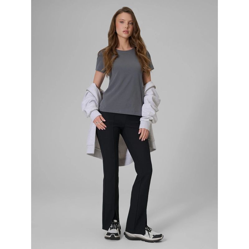 4F Women's slim plain T-shirt póló