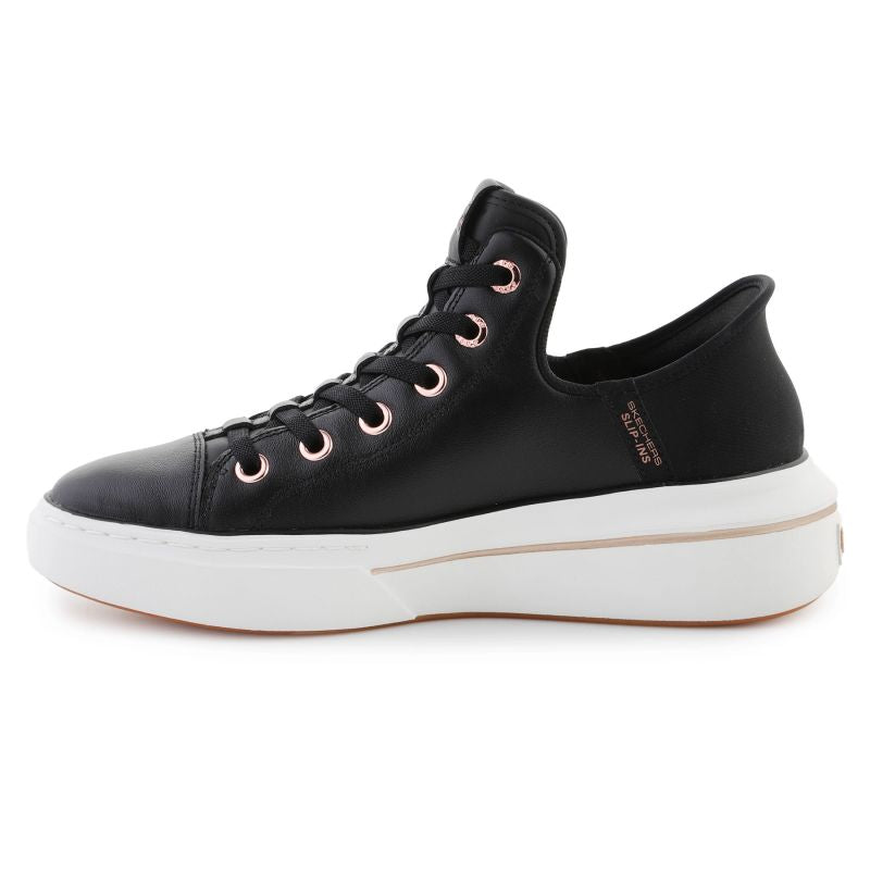 Skechers Slip-Ins: Snoop One - OG Leather W 186001-BLK cipő