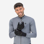 Rogelli TOCCO winter gloves black 2XL fekete kesztyű