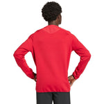 adidas Tiro 26 Travel Crew men's sweatshirt red KD3324 piros kapucnis pulóver
