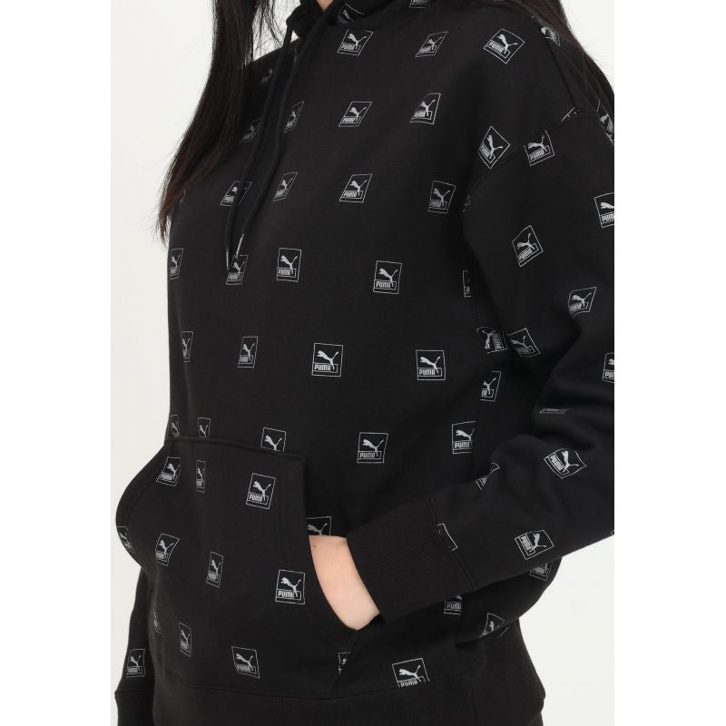 Puma Sweatshirt Puma Brand Love AOP Hoodie FL W 535706 01 Pulóver