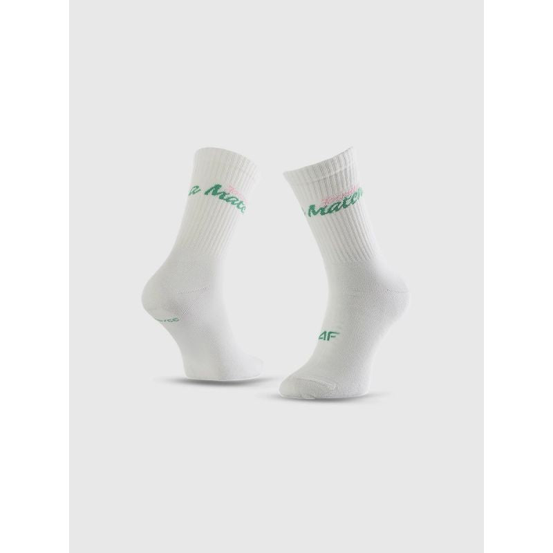 4F Women's long socks (2-pack) zokni 4FRSS26USOCF657-90S