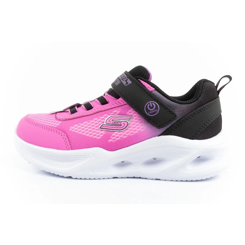 Skechers S Lights girls' sports shoes for children comfortable LED Cipő