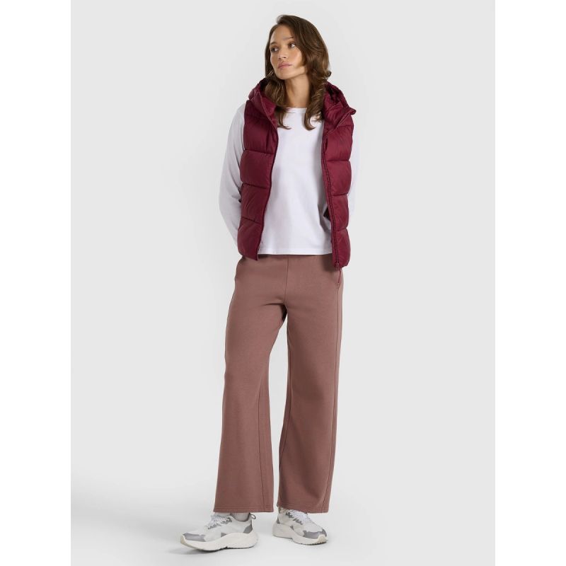 4f Women's down vest with synthetic filling 4FRAW25TVJAF326-60S Kiegészítő