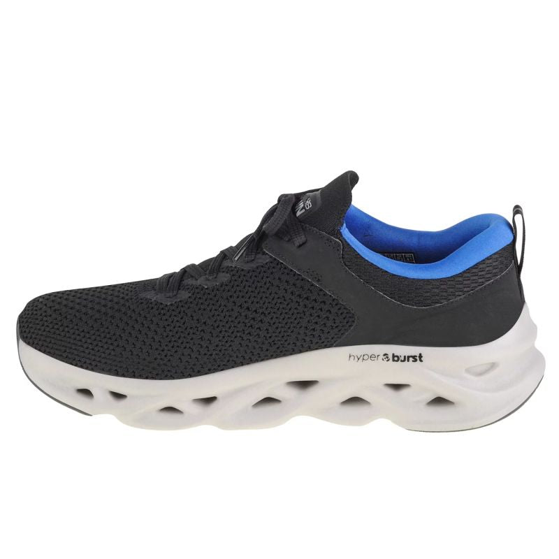 Skechers Go Run Swirl Tech-Dash Charge 220302-BKBL Black 43.5 Cipő