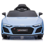 Enero Battery-Powered Car License Audi R8 Spyder Blue kék toys