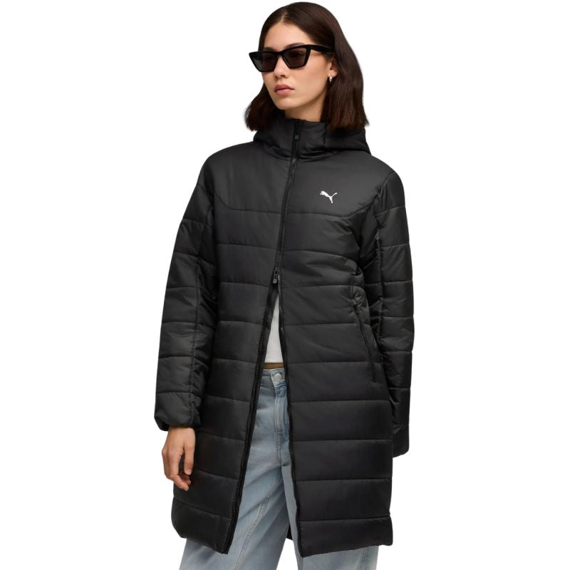 Puma ESS Hooded Padded Parka Women's Jacket Black 685232 01 General