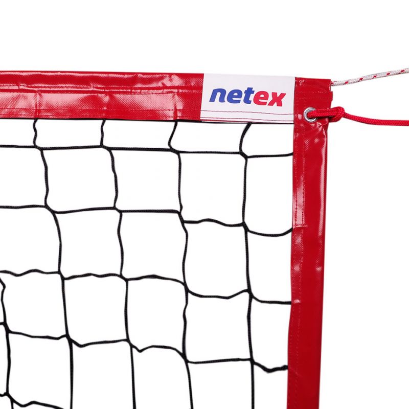 Inny Netex beach volleyball net, black, stiffened sides, SI-PLAŻ/PR Röplabda
