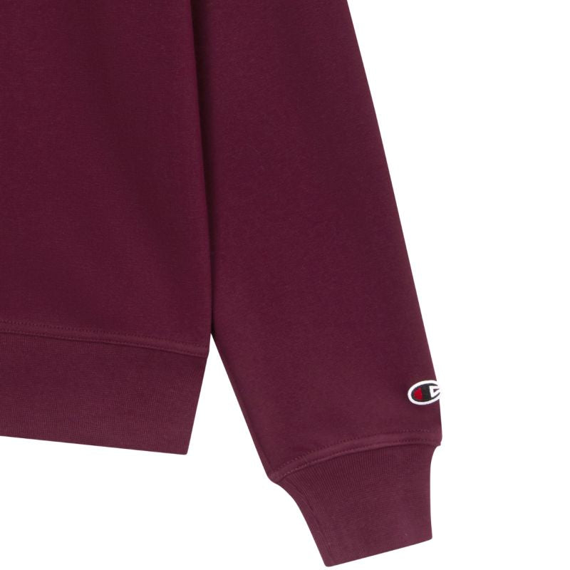 Champion Crewneck Sweatshirt 220272 RS522 bordó kapucnis pulóver