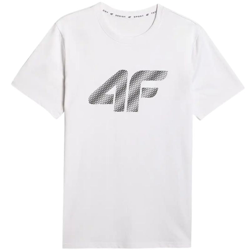 Men's T-shirt 4F M3342 white 4FWMM00TTSHM3342 10S fehér póló