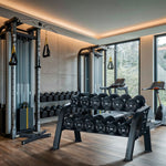 HMS Str48 Double-Row Dumbbell Rack 6 Pairs Commercial póló 16-01-263