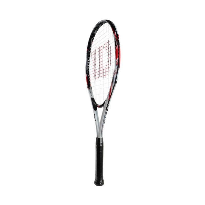 Wilson Fusion XL TNS RKT 3 4 3/8 tennis racket white-black-red WR199110U3 piros teniszütő
