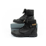 Palladium Women's Baggy Coated High Top Sneakers Fashionable Black fekete utcai cipő