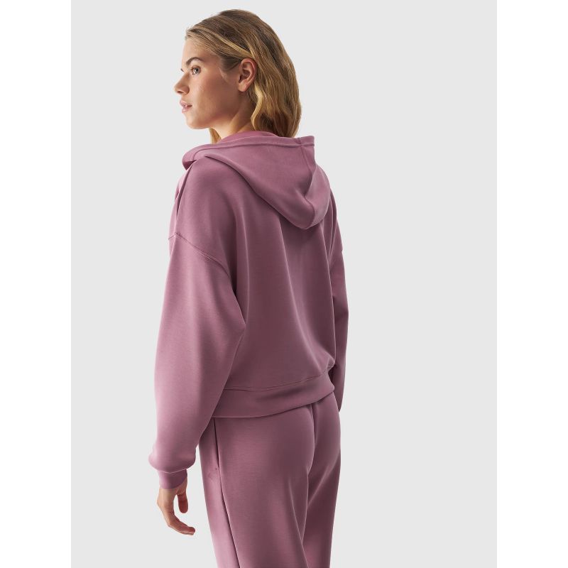 4f Women's modal zip-up sweatshirt 4FWAW24TSWSF1341-53S Kiegészítő