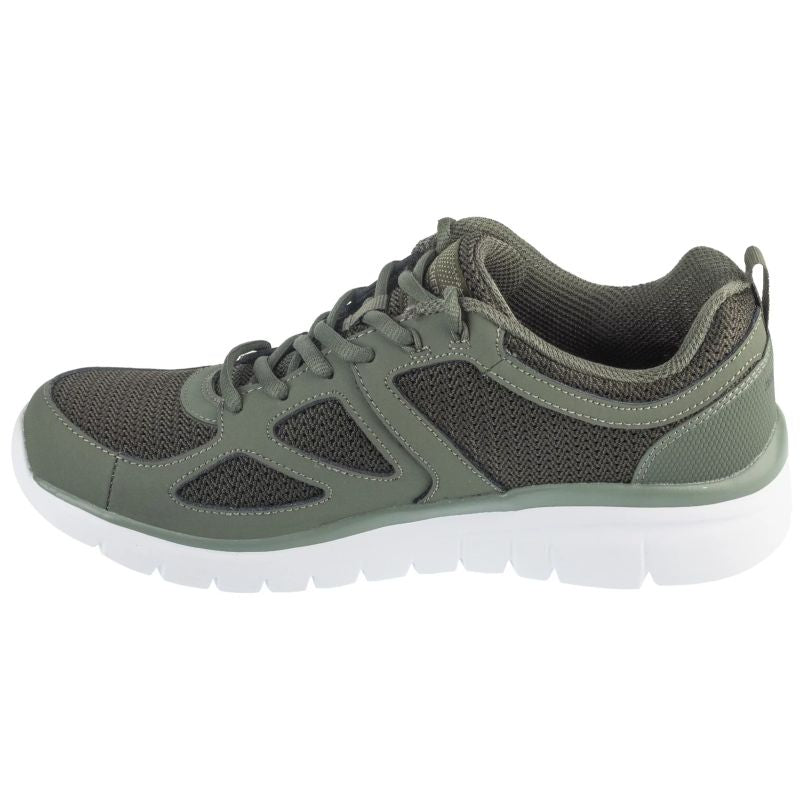 Skechers Burns Agoura Green zöld utcai cipő 52635-OLV