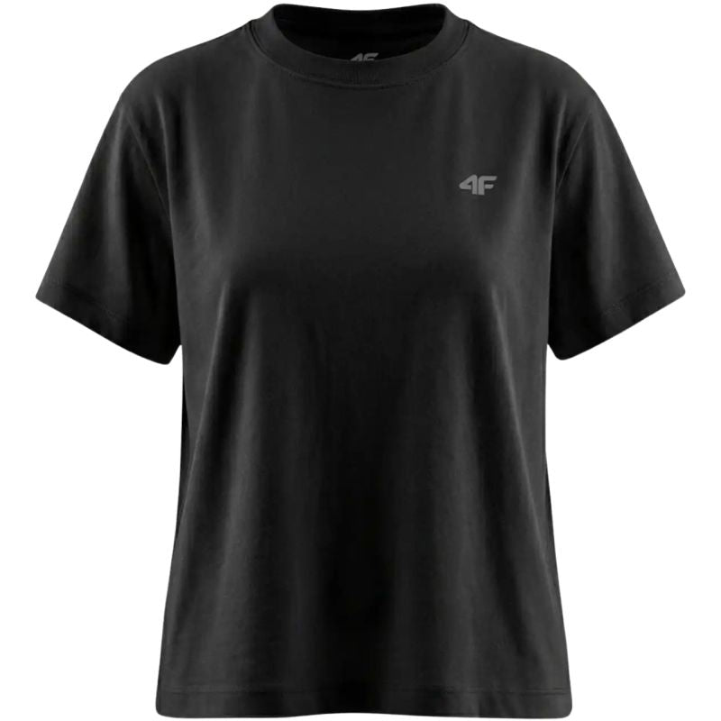 4F Women's T-shirt F3310 deep 20S fekete póló