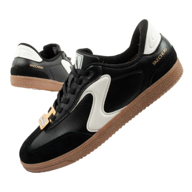 Skechers Perfect Choice Slip-Ins Women's Black Sneakers fekete utcai cipő