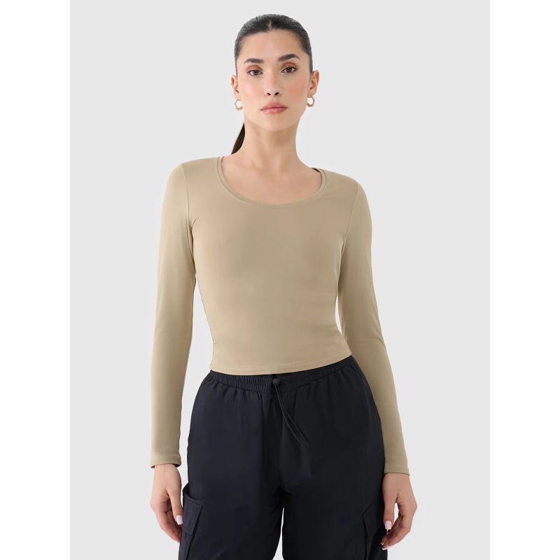 4f Longsleeve slim smooth women's 4FRSS25TLONF511-83S General
