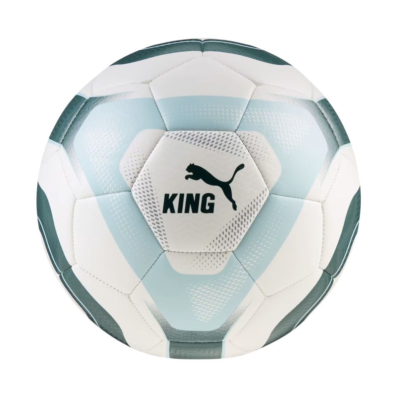 Puma MCFC King white-green- 85013 kék futball labda