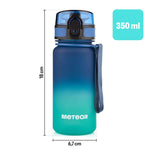 Meteor Bottle 350 ml Blue/Turquoise uniw water bottles, training equipment