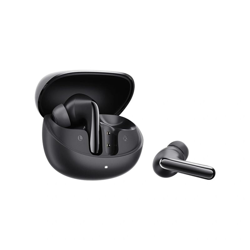head QCY Melobuds N60 Wireless In-Ear Headphones with LDAC and ANC Noise Cancellation - Black czarny headsets