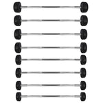 HMS Rubber-coated fixed barbell/bar 40 kg GSG-40 súlyzó 17-58-011