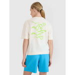 Women's regular printed T-shirt 4F 4FWSS25TTSHF1967-11S póló